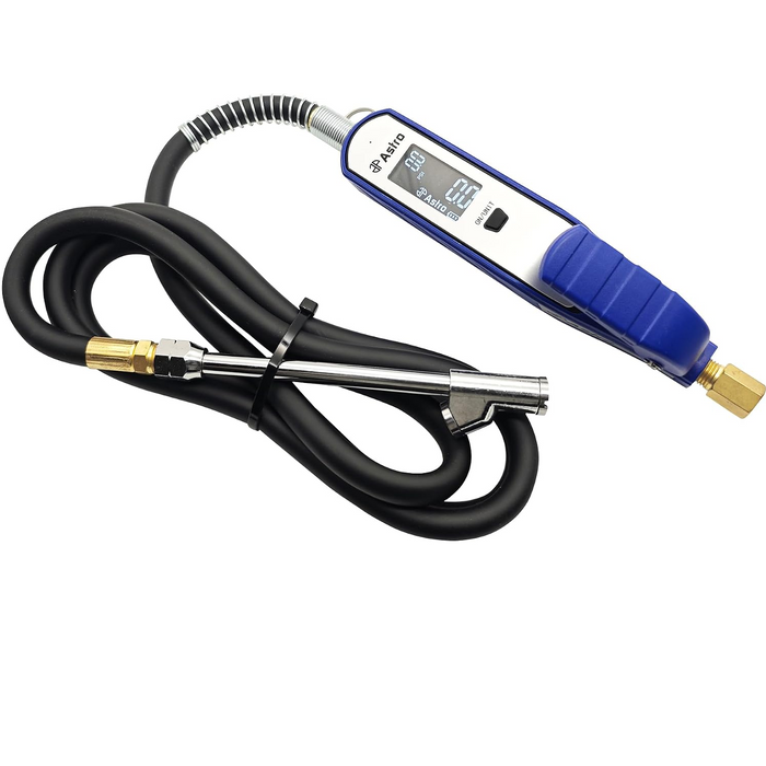 Astro Pneumatic 3019B6 Rechargeable Digital Dual Chuck Inflator with 6' Hose