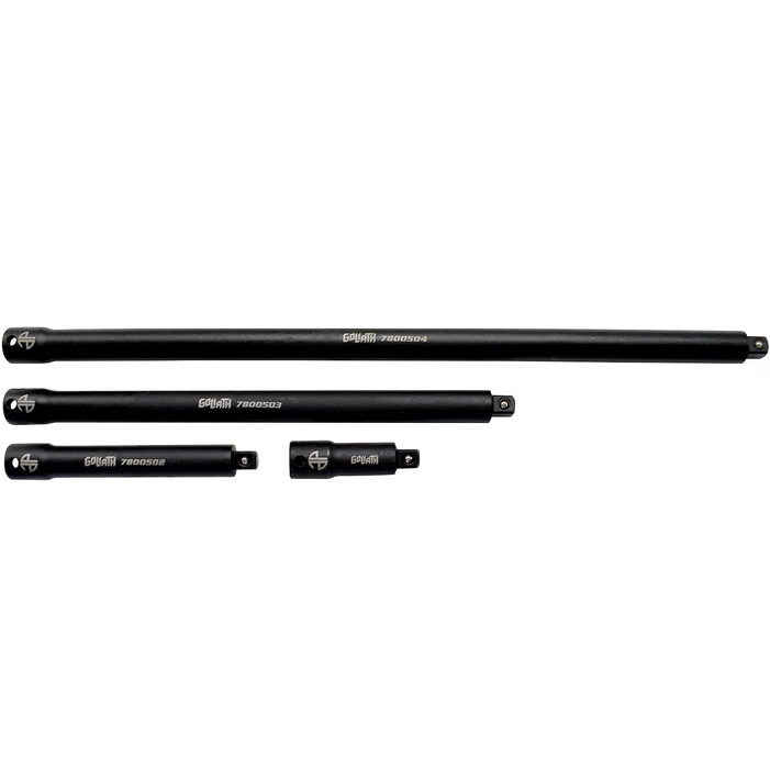Astro Pneumatic 78005 4-Piece 3/8" Drive Goliath Impact Extension Set