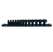 Astro Pneumatic 78113 13 Piece 1/4" Drive Metric Low Profile Nano Impact Socket Set