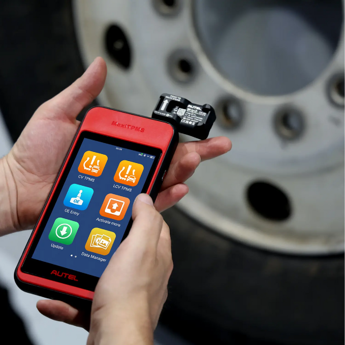 Autel 300170 CV TPMS Sensor with Metal Band for 14-24.5" Rims