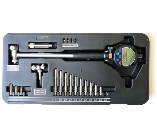 Central Tools 3D401 Digital Bore Gage Measuring 1.4” - 6”