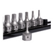 GripEdge DDHAM10S 10-Piece RPT 1/4'' Drive Low-Profile Metric Hex Dual Action Driver Bit Set