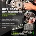 GripEdge GE14STSRPT RPT Star Driver Set - 14 Pieces