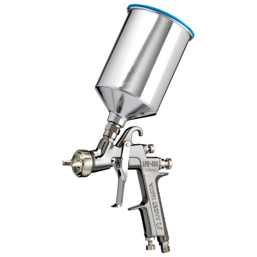 IWATA 5552 LPH400 LV Gravity Fed Spray Gun, 1.4mm with 700ml Aluminum Cup