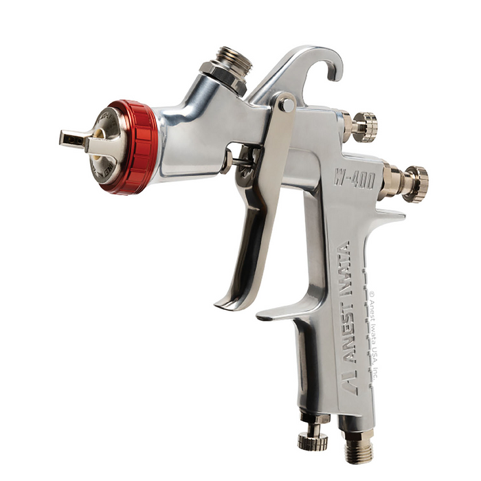 IWATA 2114 W400LV W-400-LV-14WBX 1.4mm Gravity Feed Spray Gun - Compliant