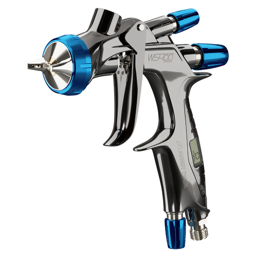 Iwata 2920D WS400 WS-400- 03-BF - Series 2 Digital Gravity Fed Basecoat Spray Gun, BF-S Nozzle, Compliant