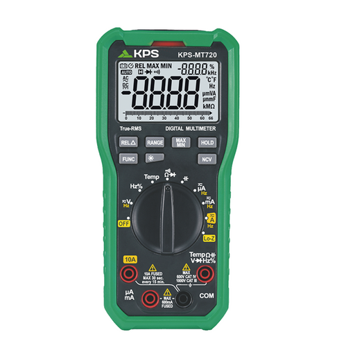 KPS Measuring Instruments KPSMT720 TRMS Digital Multimeter with Low Impedance