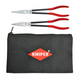 Knipex 9K0080128US 2-Piece XL Needle Nose Pliers Set with Pouch