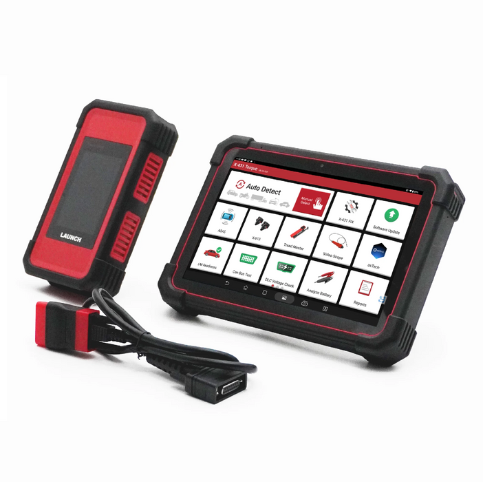 Launch Tech X431 Torque AutoHD Pro All-in-one Diagnostic Tool for Automotive and Heavy-Duty Trucks
