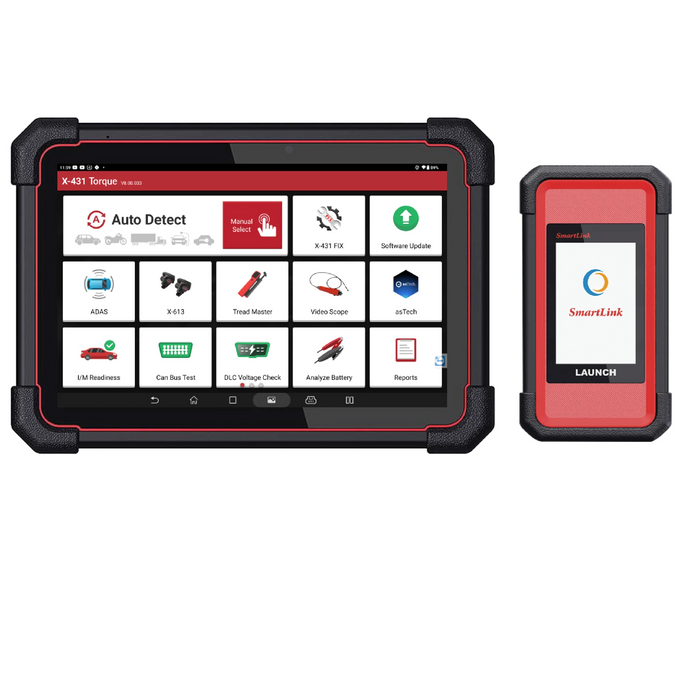 Launch Tech X431 Torque AutoHD Pro All-in-one Diagnostic Tool for Automotive and Heavy-Duty Trucks