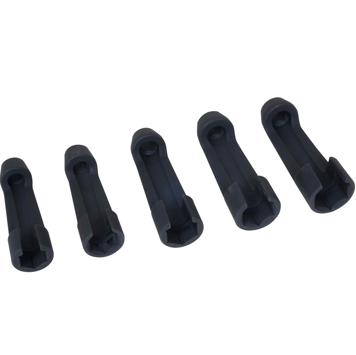 Lisle 12090 5-Piece 3/8" Drive Metric Line Socket Set