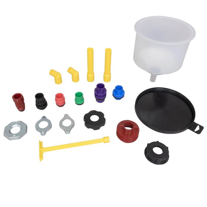 Lisle 24980 19-Piece Spill-Free Funnel Kit