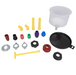 Lisle 24980 19-Piece Spill-Free Funnel Kit
