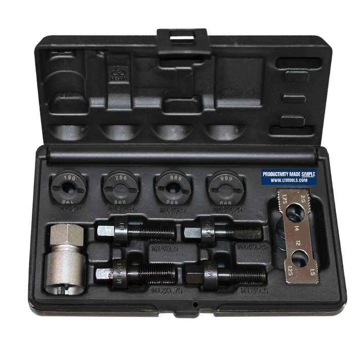 Lock Technology 992 10-Piece Wheel Stud Rethread Kit