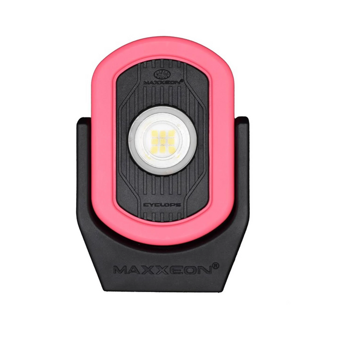 Maxxeon MXN00815 720 Lumen Pink Cyclops Rechargeable Work Light