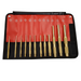 Mayhew 67008 12-Piece Brass Pin Punch SAE Set