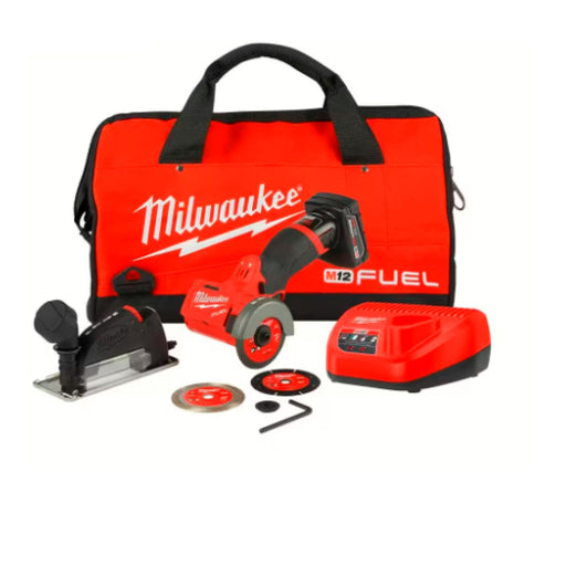 Milwaukee 2522-21XC M12 Fuel 3" Compact Cut Off Tool - Kit