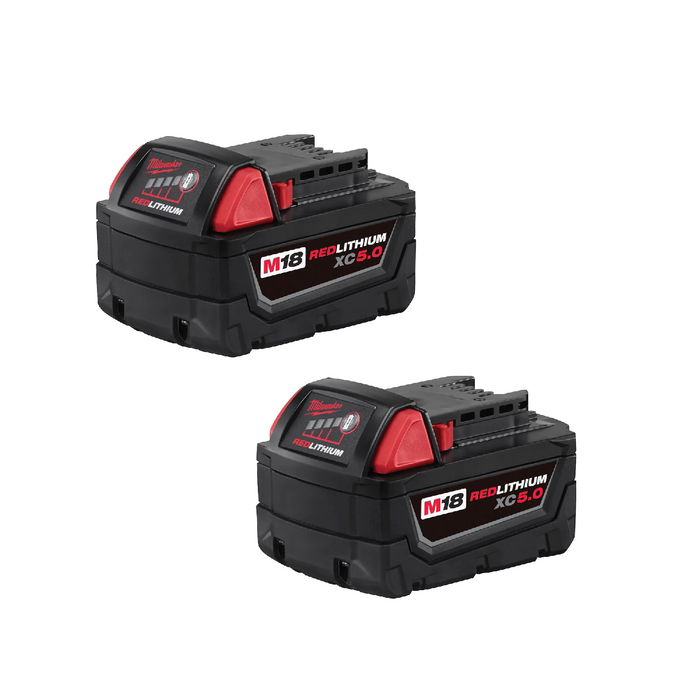 Milwaukee 48-11-1852R M18 XC5 Oil Resistant Battery 2-Pack