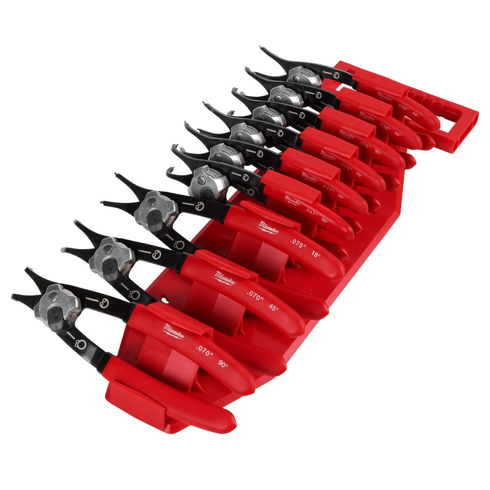 Milwaukee 48-22-6539 9-Piece Convertible Snap Ring Pliers Set