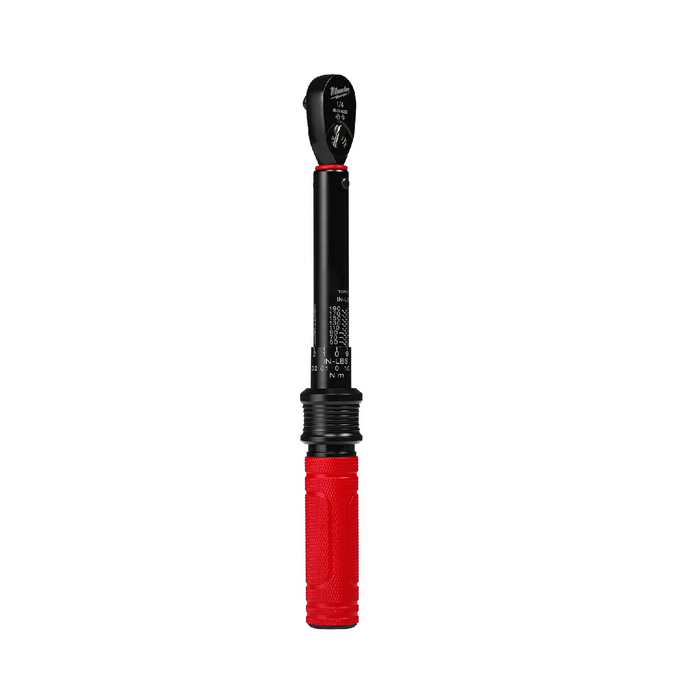 Milwaukee 48-22-9200 1/4" Drive 40-200 in.lb. Click Torque Wrench