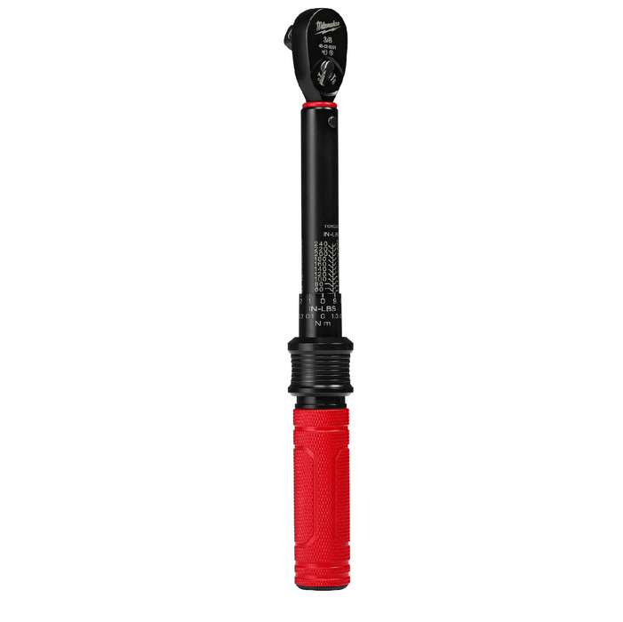 Milwaukee 48-22-9201 3/8" Drive 50-250 in.lb. Click Torque Wrench