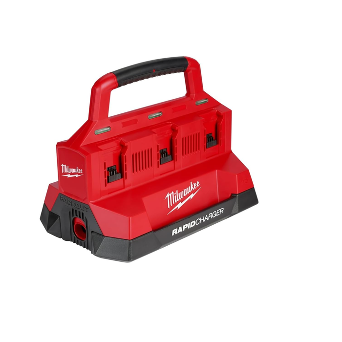 Milwaukee 48-59-1809 M18 PACKOUT Six-Bay Rapid Charger