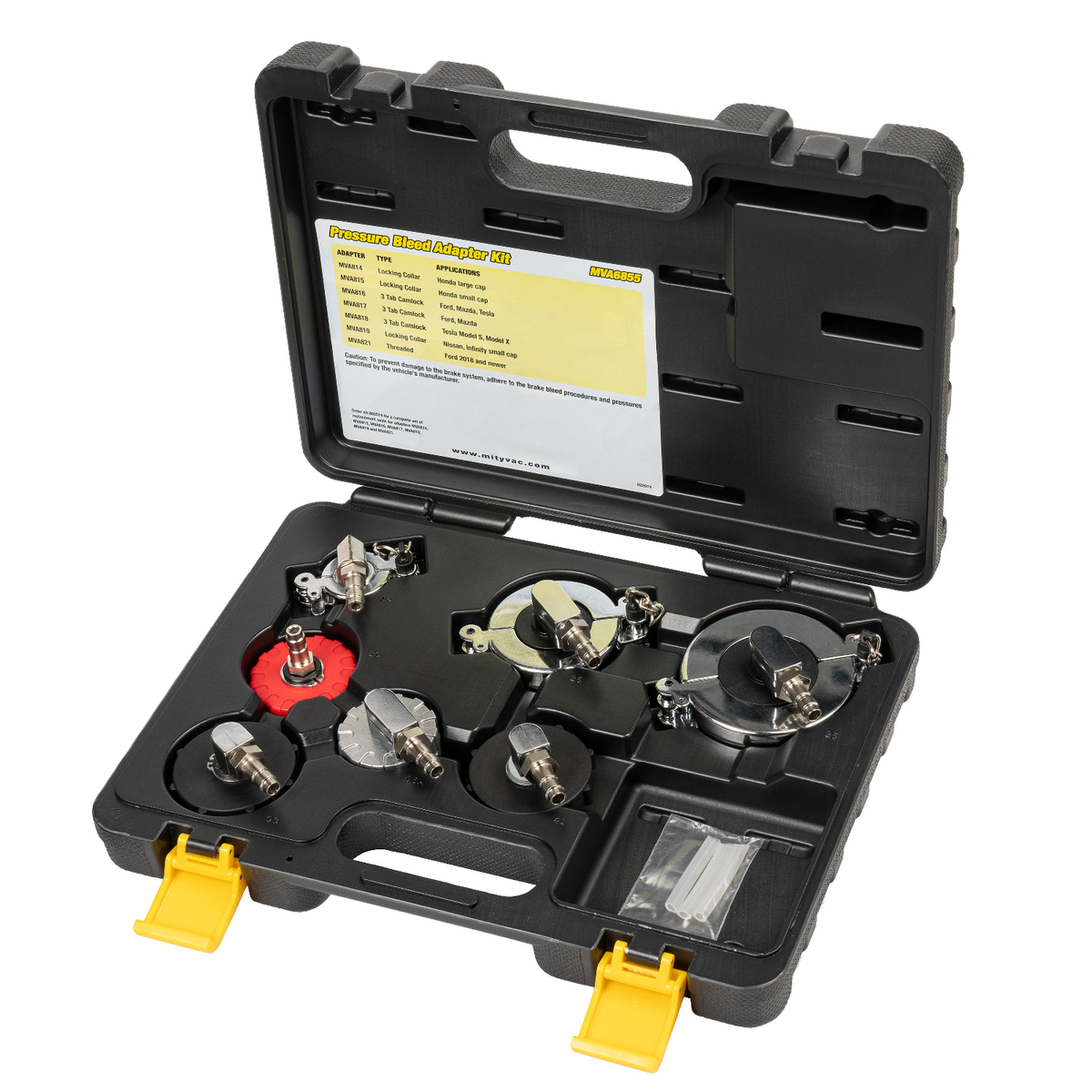 MityVac MVA6855 Master Cylinder Adapter Cap Update Kit — 1SourceTool