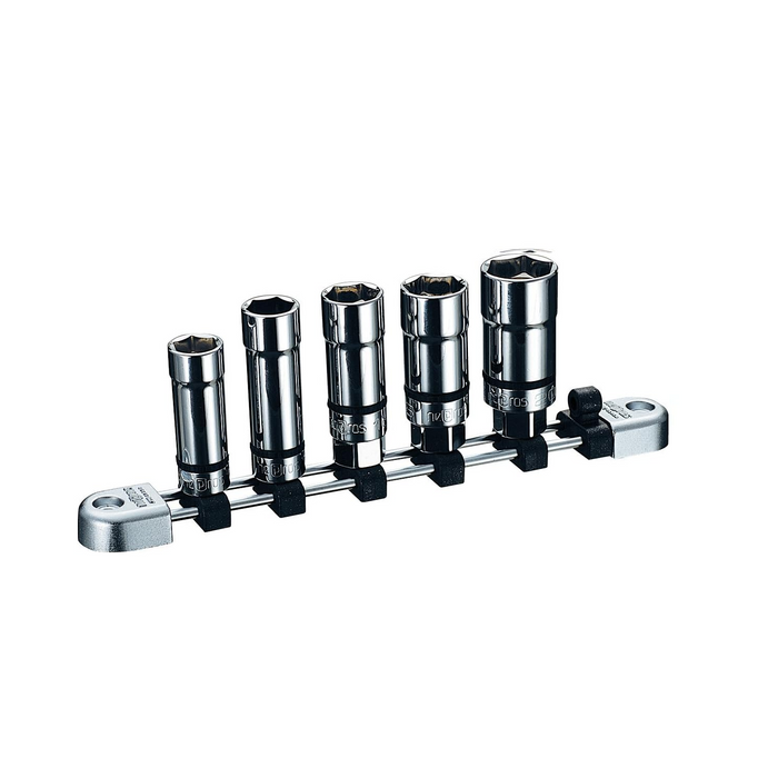 Nepros NTB305SPA 5-Piece 3/8" Drive Spark Plug Socket Set