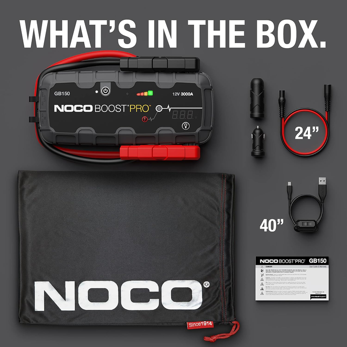 Noco GB150 Boost Pro 3000 Amp Jump Starter