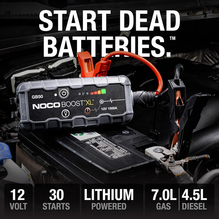 ngauge boost box NOCO UltraSafe Lithium Jump Starter GB50