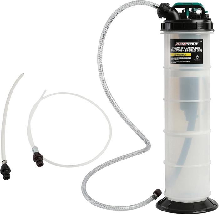 OEM Tools 24938 Pneumatic/Manual 2.5 Gallon Fluid Extractor