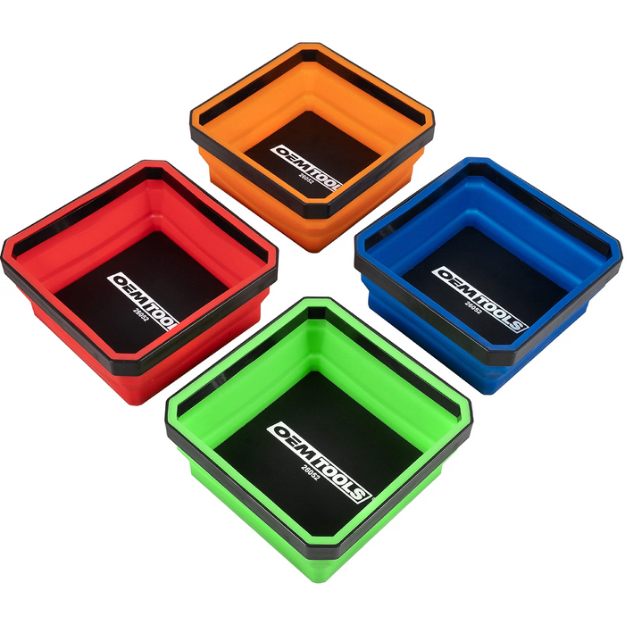 OEM Tools 26052 4-Piece Foldable Magnetic Trays
