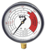 OTC 9652 Pressure Gauge 4-Scales 0-25 Ton