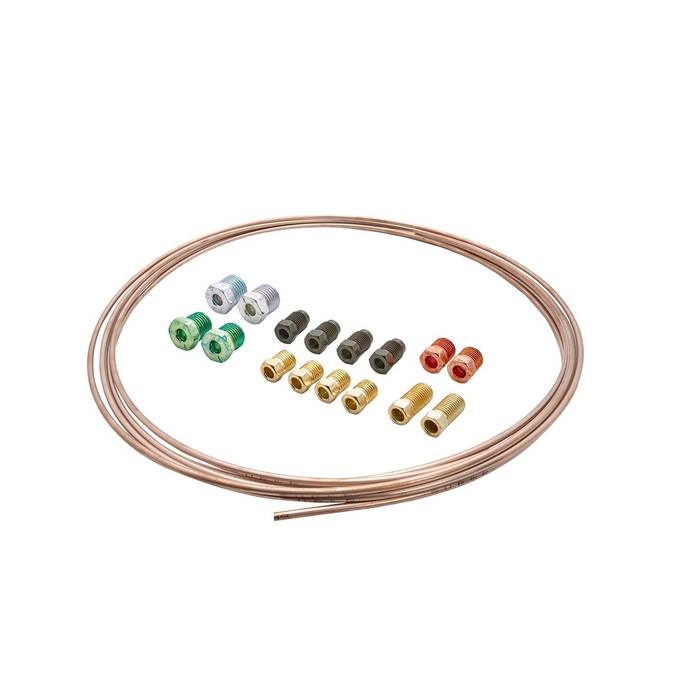 SUR&R BCC325B 3/16" Max Flex Quick-Fix Brake Line Bundle Kit