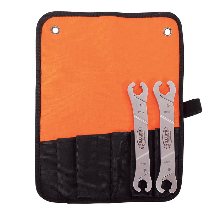 SUR&R RLW450 2-Piece Ratcheting Line Wrench Set
