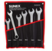 Sunex 9606MA 6-Piece Metric Raised Panel Combination Wrench Set