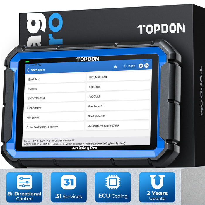 Topdon ADPRO ArtiDiag Pro 7" Scan Tool