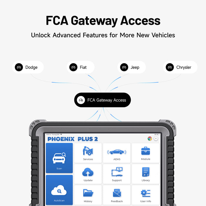 TopDon Phoenix Plus 2 Diagnostic Scan Tool with 2 Years Free Updates