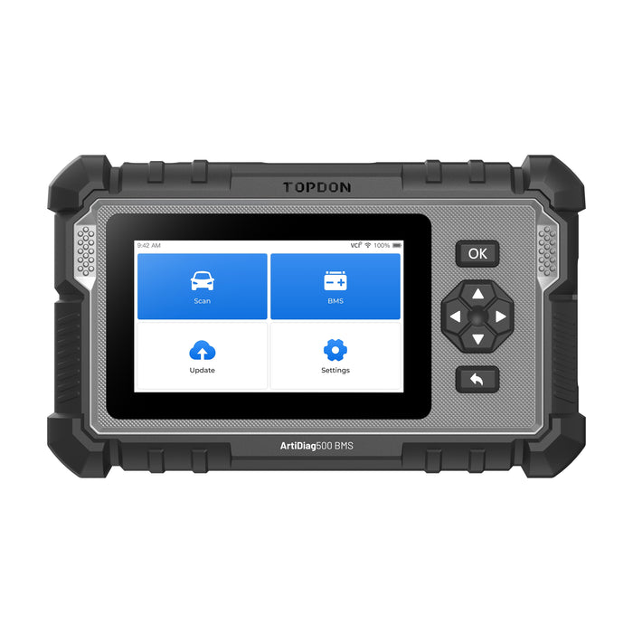 Topdon AD500BMS 5" 4-System Diagnostic Tool with BMS Reset