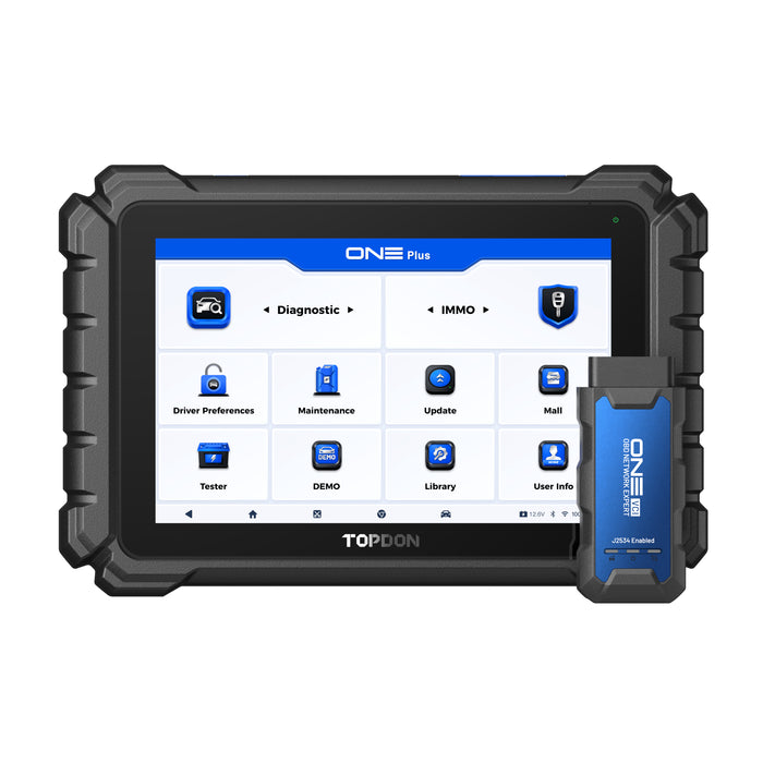 Topdon ONE Plus 10.1" Automotive Diagnostic Scan Tool Bundle