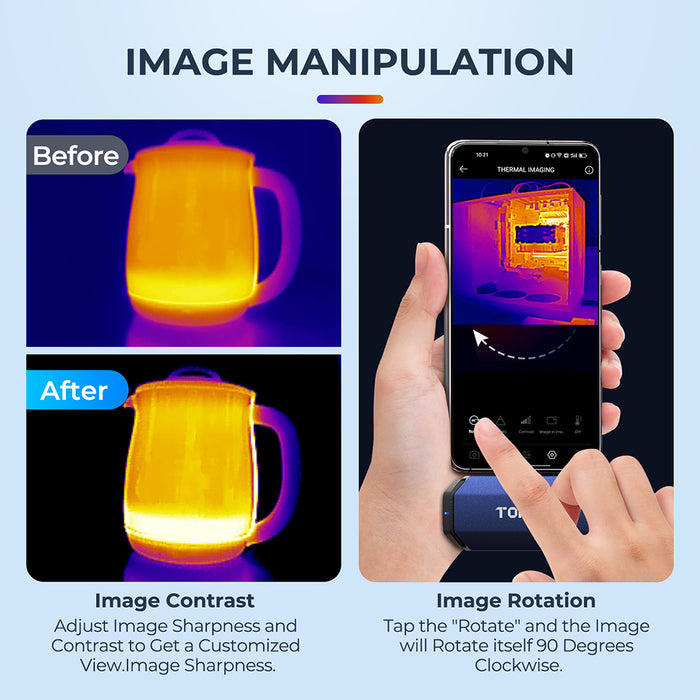 Topdon TC001 Thermal Imager Interface Module For Android And Windows