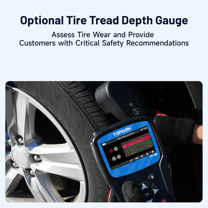Topdon TP58 Advanced TPMS Tool With OBDII