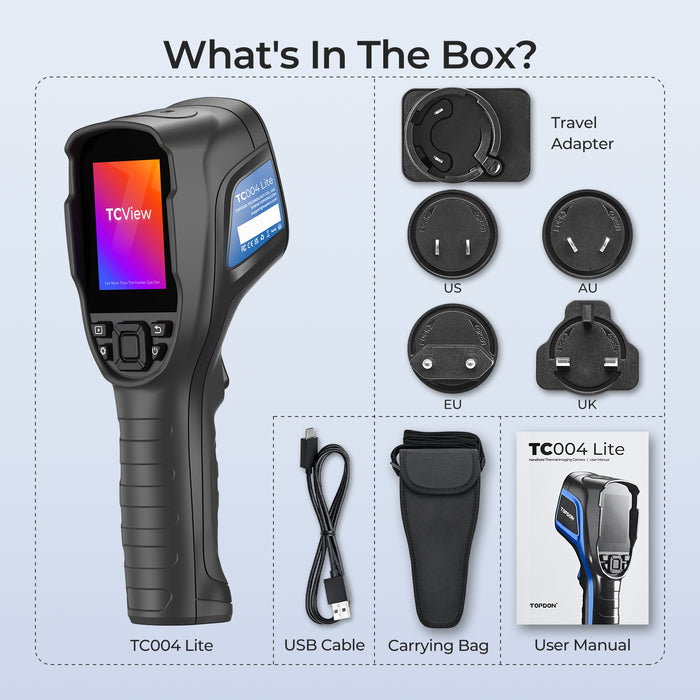 Topdon TC004 Lite Blue Thermal Imaging Camera