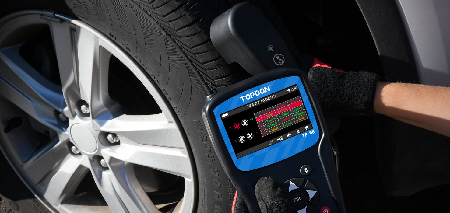 Topdon TP58 Advanced TPMS Tool With OBDII