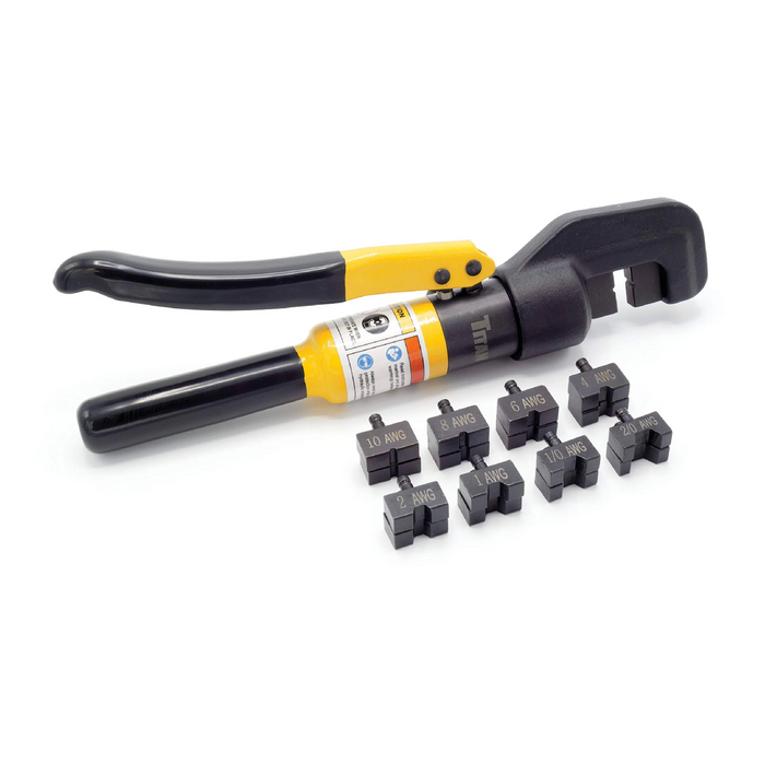Titan Tools 11980 5-Ton Hydraulic Cable Crimper