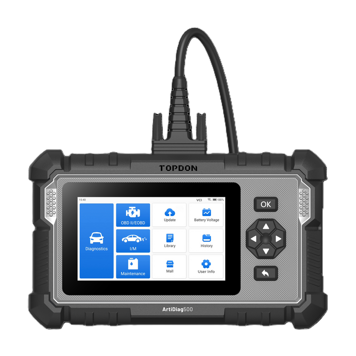 TopDon AD500 5" OBD2 Scan Tool