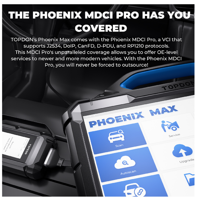 TopDon Phoenix Max Diagnostic Scan Tool
