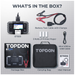 Topdon BT600 Battery Tester & Built-in Printer for 12V Battery & 12V/24V Systems