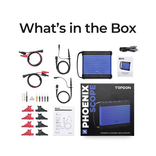 Topdon Phoenix Scope 4 Channel Osciloscope for Phoenix Tools