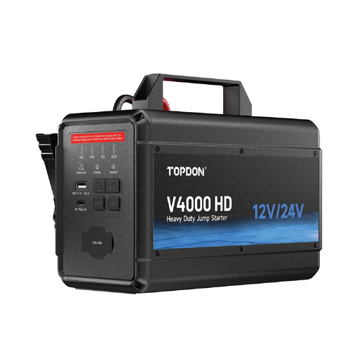 Topdon V4000HD 12V/24V 4000A Jump Starter